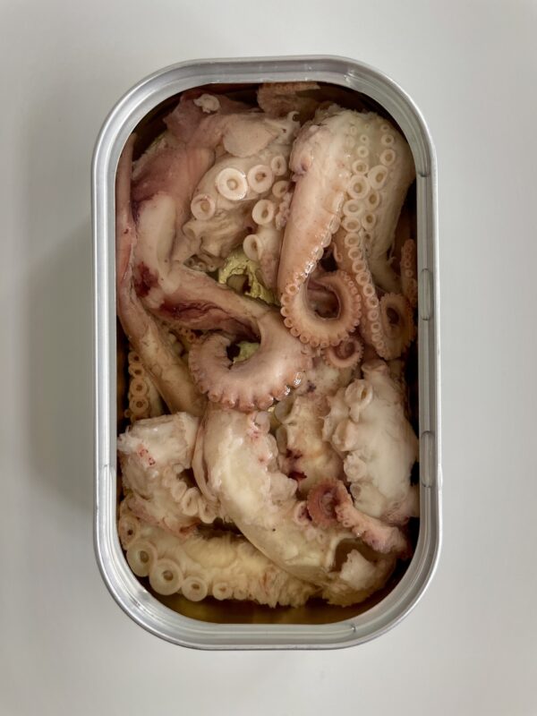 Octopus in olijfolie en knoflook