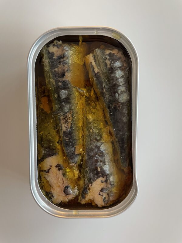 arina sardines met citroentijm en olijfolie van chef-kok Joao Rodrigues